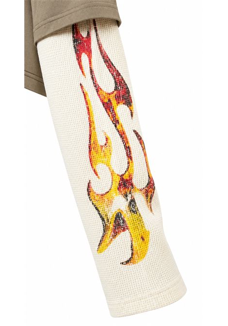 T-shirt con stampa PAPER MONEY | EAGLE RIDE LAYEREDTAUPE